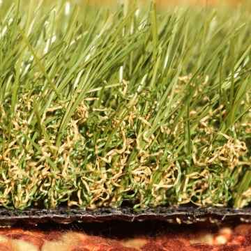 Tall artificial grass synthetic turf fake grass green brown olive green landscaping materials ideas lawns backyard sod soft