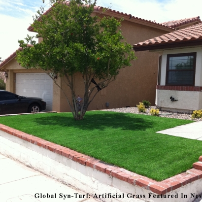 Faux Grass Tijeras, New Mexico Landscape Ideas, Front Yard