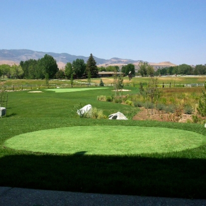 Green Lawn Sandia Knolls, New Mexico Paver Patio, Backyards