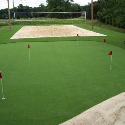 Backyard Putting Greens & Synthetic Lawn in Santa Teresa, New Mexico