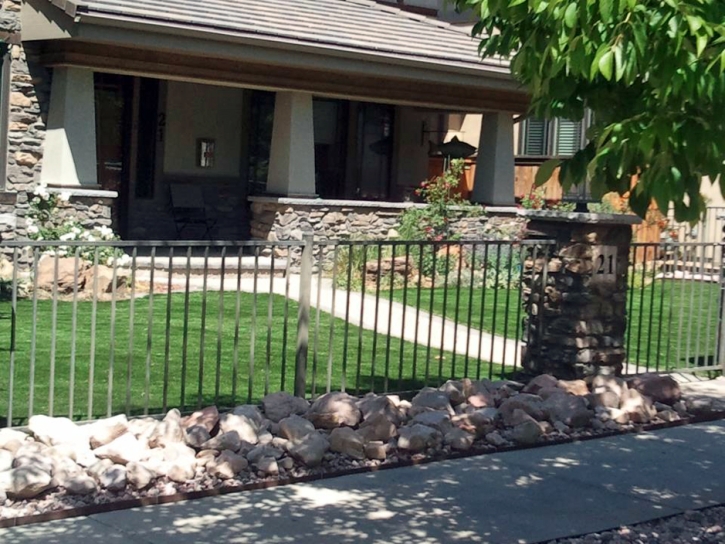Artificial Turf Velarde, New Mexico Landscape Photos, Small Front Yard Landscaping