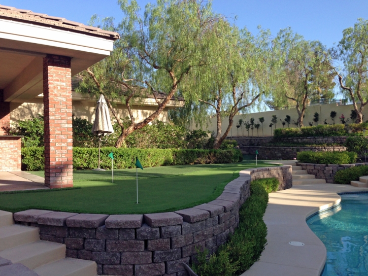 Fake Lawn Ruidoso Downs, New Mexico Backyard Deck Ideas, Front Yard Design
