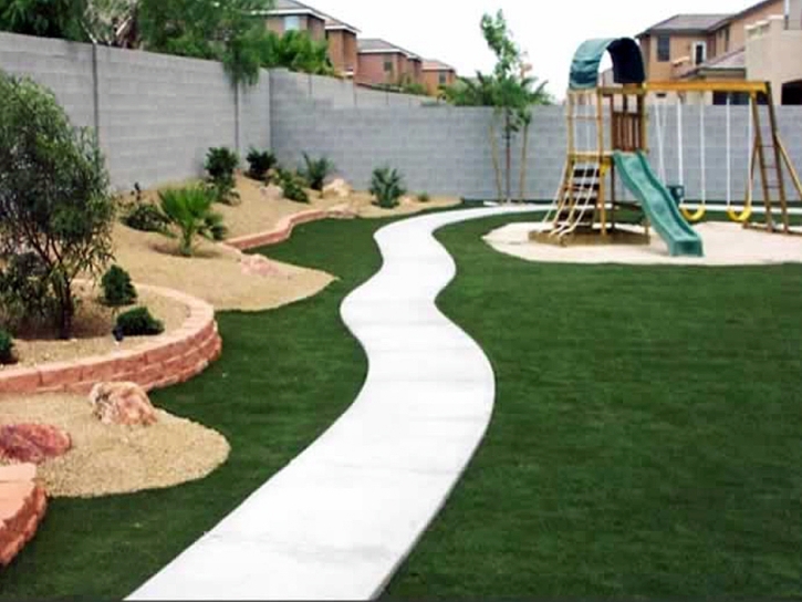 Fake Lawn Spencerville, New Mexico Paver Patio, Backyard Makeover