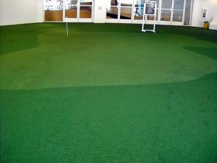 Synthetic Grass Nageezi, New Mexico Putting Green Grass, Commercial Landscape