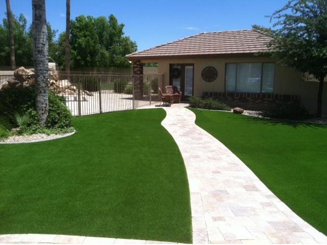 Synthetic Lawn San Jose, New Mexico, Front Yard Landscape Ideas